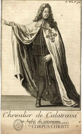 Chevalier de Calatrava en habit de ceremonie