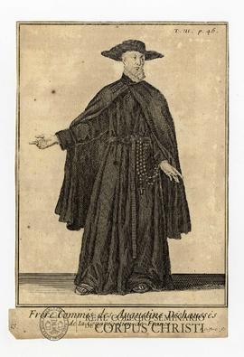Frere commis de augustins dechausses de la congregation de France