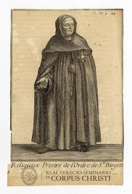 Religieux prestre de l'ordre de Ste. Birgitte