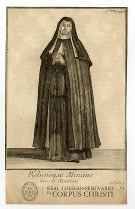 Religieuse minime avec de Manteau
