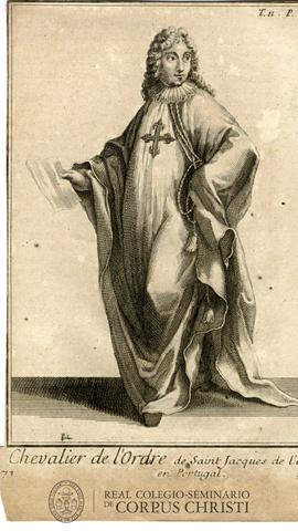 Chevalier de l'Ordre de Saint Jacques de l'epee en Portugal