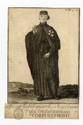 Ancien habillement des chapelains de l'ordre de S. Jean de Jerusalem
